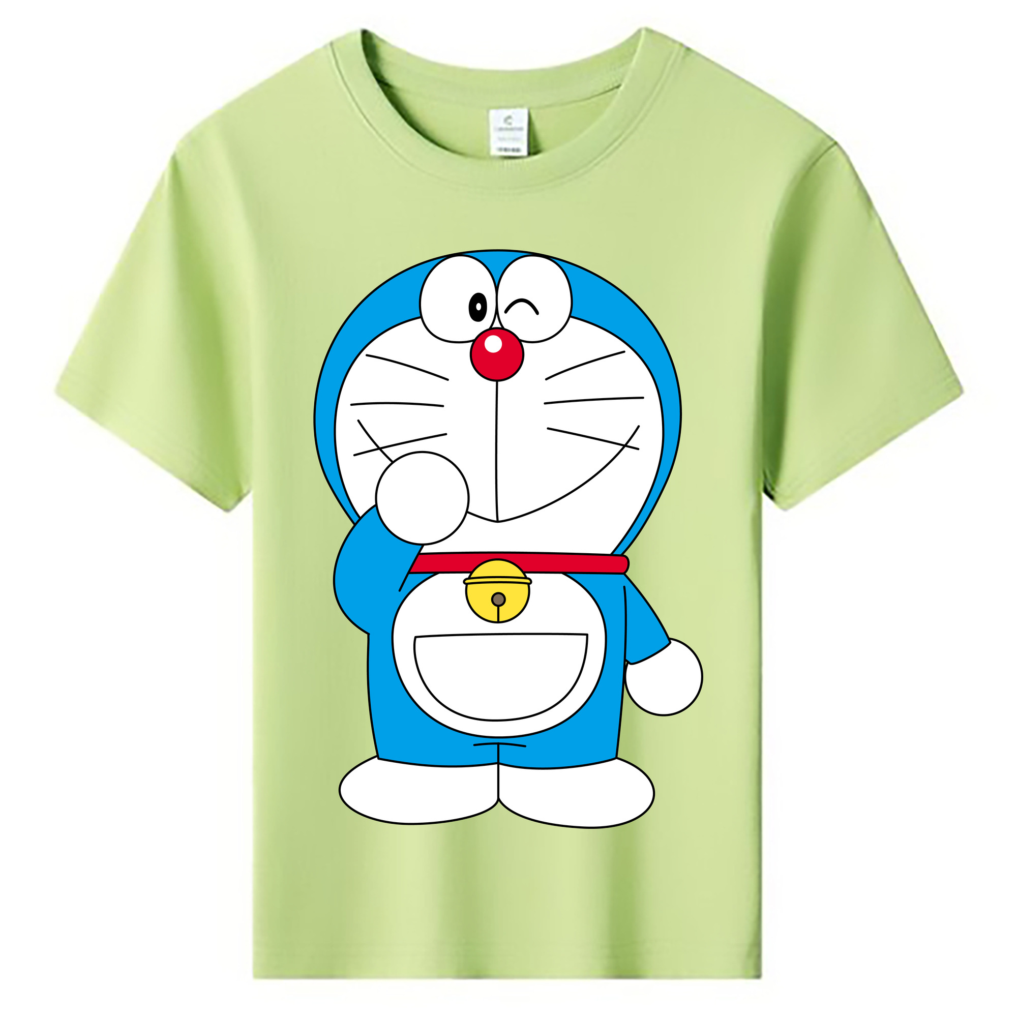 （画像用） ドラえもん Doraemon 綿100％キッズTシャツ（フロントプリント）
